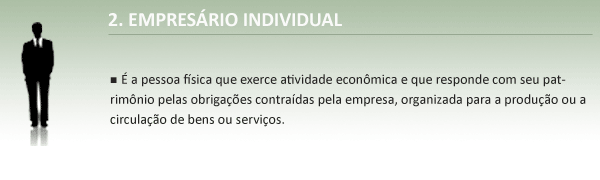 Empresário Individual - Serviços Consulprime Apoio Empresarial Joinville